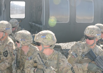 QRF train to support Operation Southern Fist II