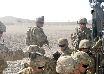 QRF train to support Operation Southern Fist II