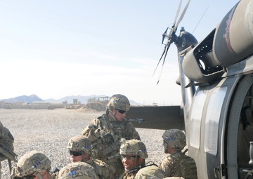 QRF train to support Operation Southern Fist II