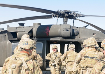 QRF train to support Operation Southern Fist II