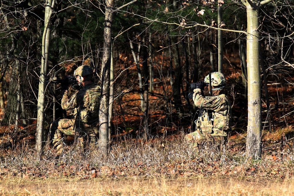 10th Mountain Division soldiers training
