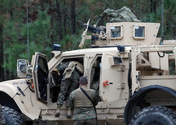 Marines with Combat Logistics Battalion 6 put it in gear