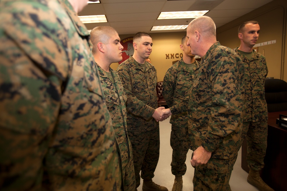 ‘Warhorse’ Marines get perfect score, recognition