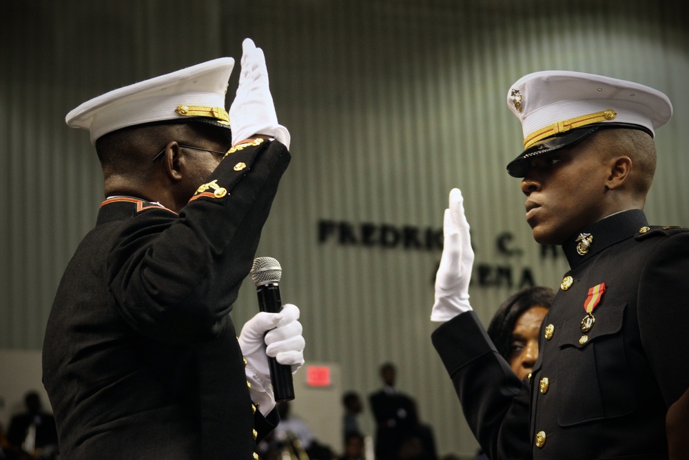 2nd Lt. Olaolu Ogunyemi commissioned at Grambling State University