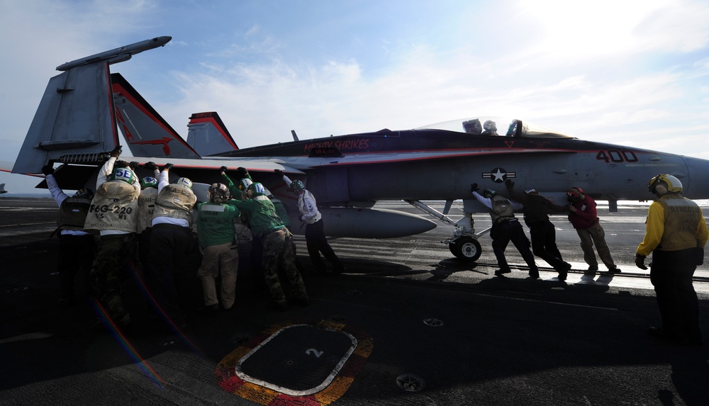 USS Nimitz flight operations