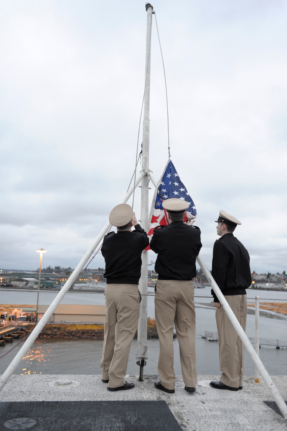 USS Nimitz remembrance on 71st anniversary of Pearl Harbor attack