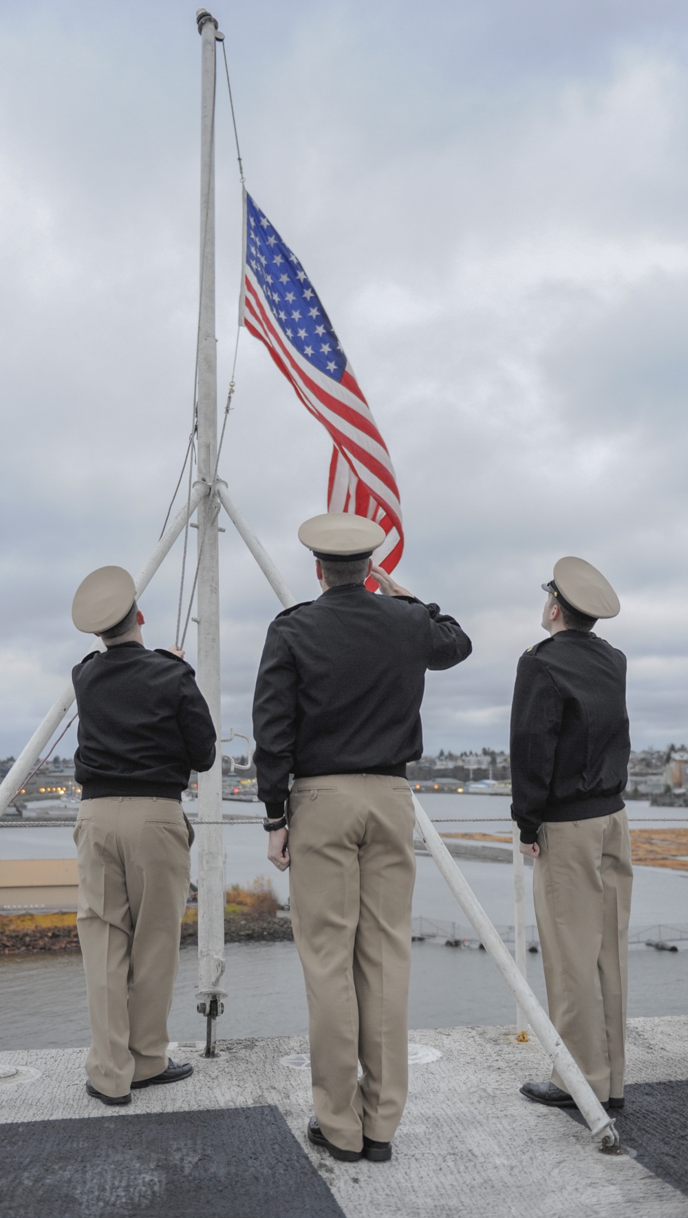 USS Nimitz remembrance on 71st anniversary of Pearl Harbor attack