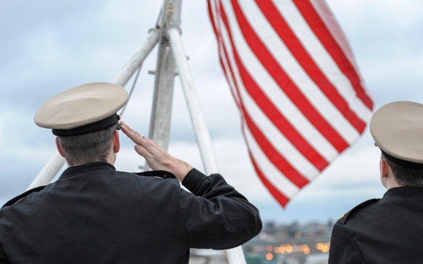 USS Nimitz remembrance on 71st anniversary of Pearl Harbor attack