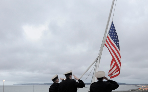USS Nimitz remembrance on 71st anniversary of Pearl Harbor attack