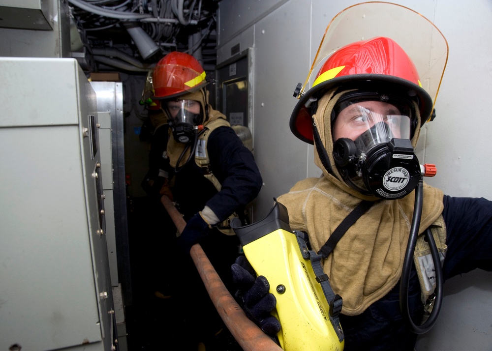 DVIDS - Images - USS Harry S. Truman sailors conduct exercise [Image 3 ...