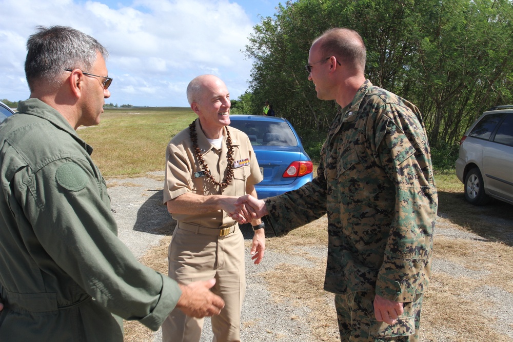 Rear admiral visits Tinian Health Center
