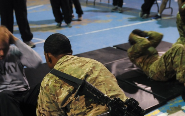 Bagram sweats to celebrate National Guard birthday