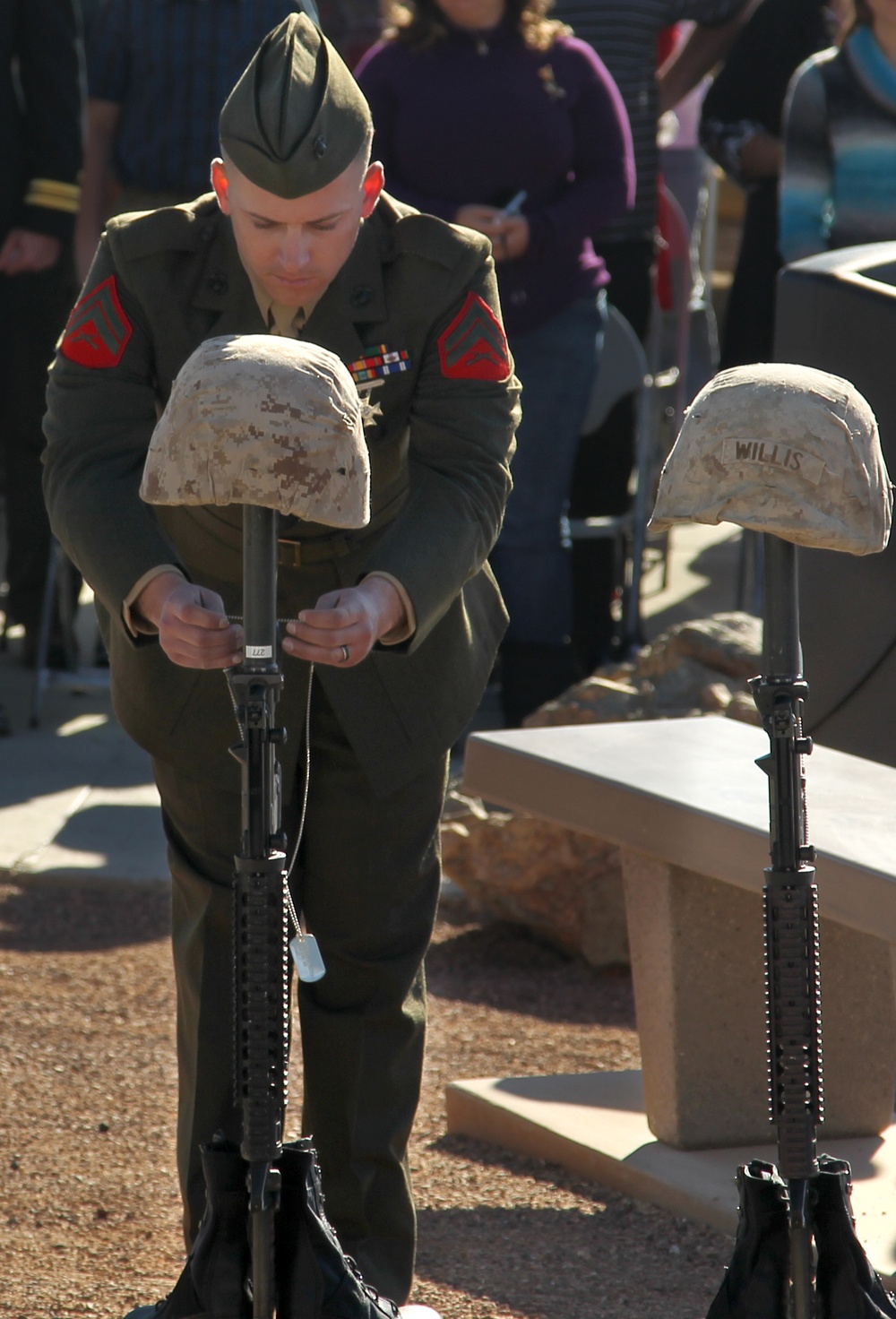 3rd LAR dedicate memorial to fallen brothers