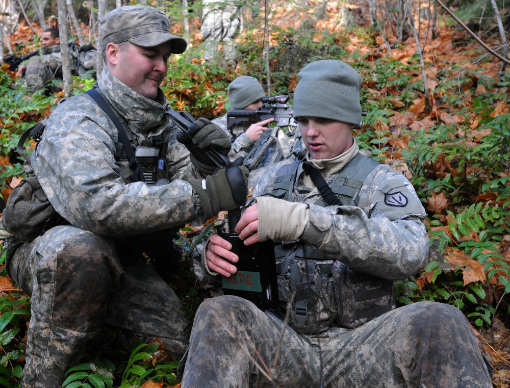 Scouts train in national forest