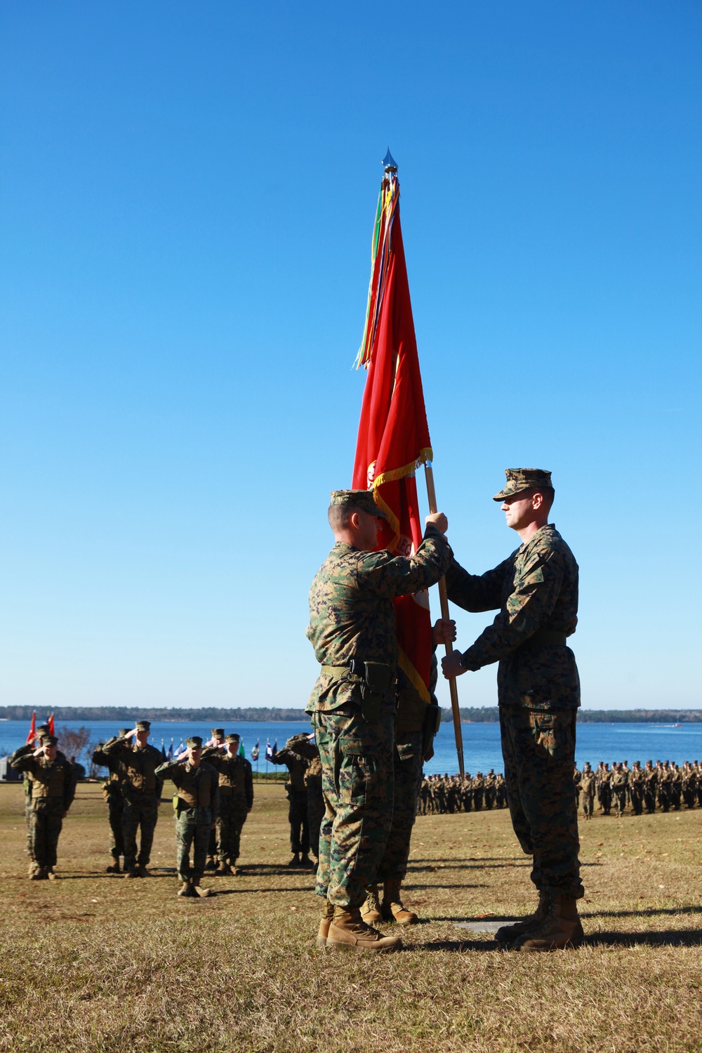 Combat Logistics Regiment 27 welcomes new commanding officer