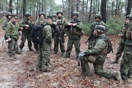 8th Engineer Support Battalion conducts dismounted patrols