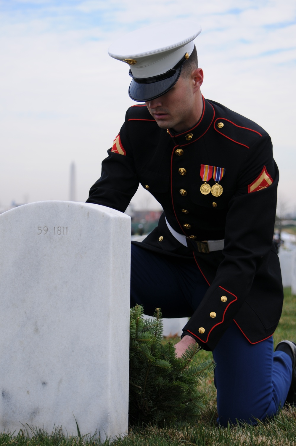Wreaths laid in liberty’s name