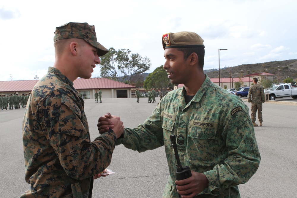 Marines, guardsmen bid farewell to conclude Exercise Valiant Mark