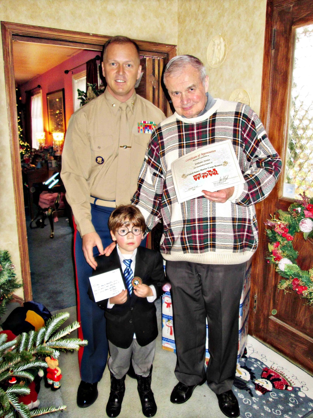 Six-Year-Old Donates Birthday Gifts to Toys for Tots Second Year in a Row