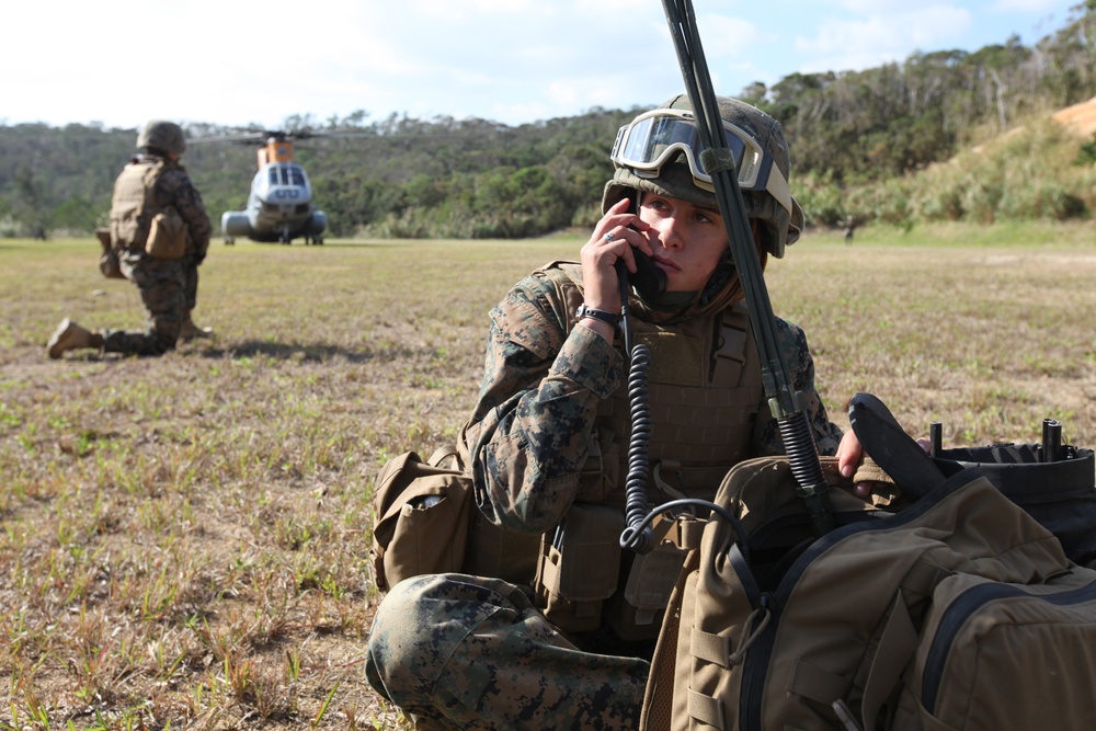 31st MEU Marines practice mass casualty evacuation