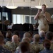 MCPON Mike Stevens makes his first all-hands call at NASNI