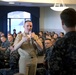 MCPON Mike Stevens makes his first all-hands call at NASNI