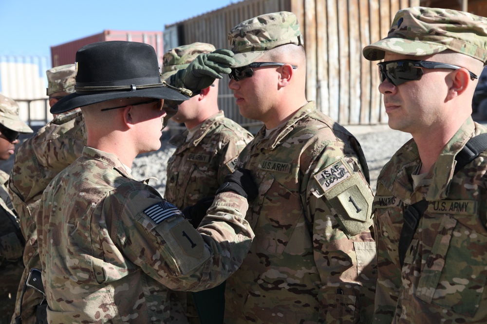 Promotion ceremony