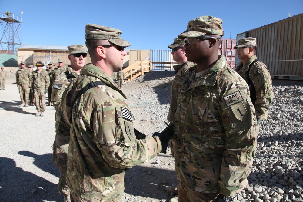 Promotion ceremony