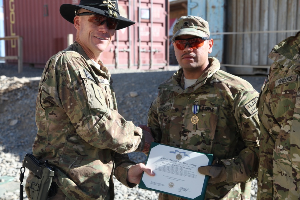 Promotion ceremony