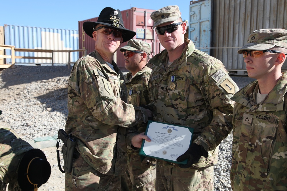 Promotion ceremony