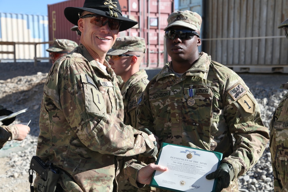 Promotion ceremony