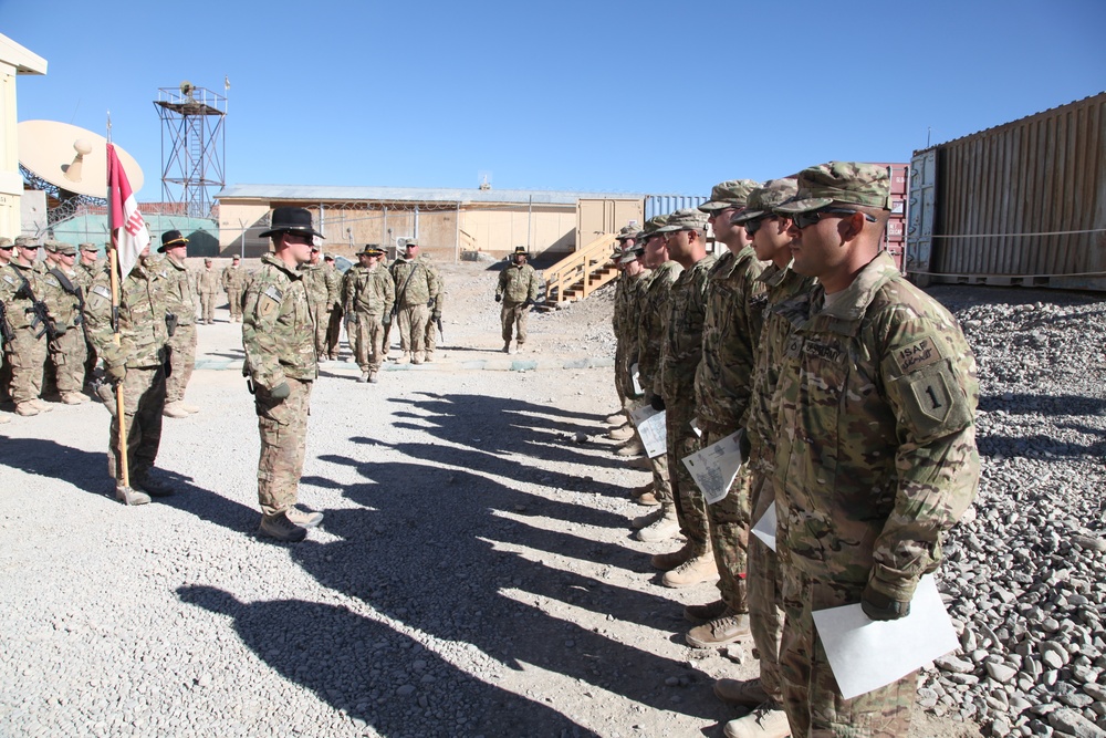 Promotion ceremony