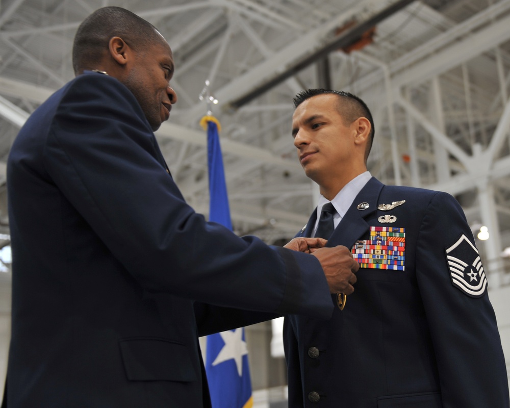 Awarded the Purple Heart