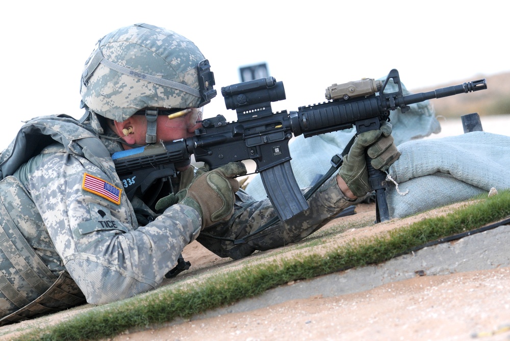 'Highlander' marksmanship course