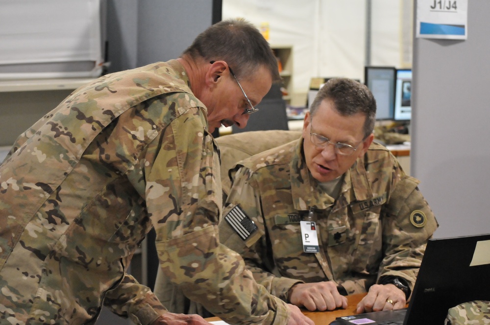 120th Infantry Brigade trains 311th ESC for deployment to Afghanistan