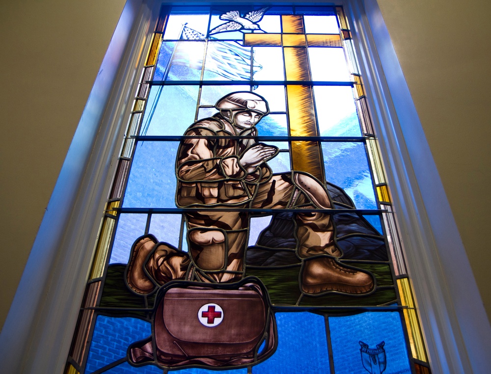 DVIDS - News - Window preserves soldier's legacy of selfless service