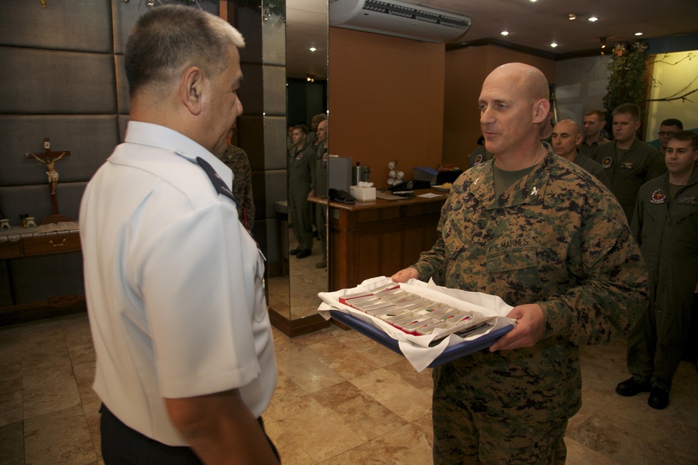 Marines return from humanitarian assistance, disaster relief operations in Philippines
