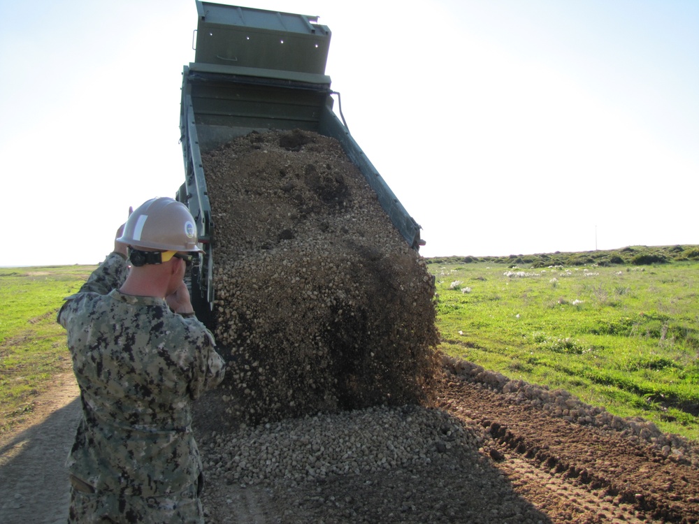Seabees set aside time for field training