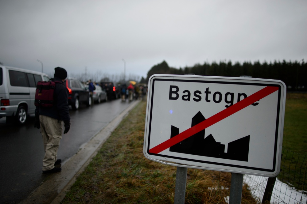 Visitors experience history in Bastogne