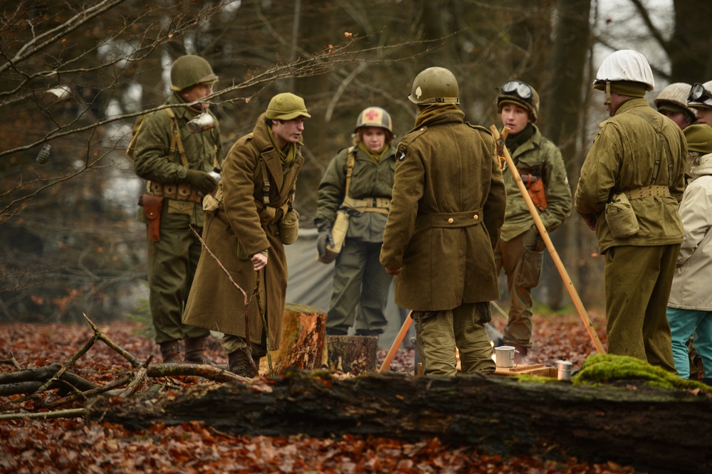 Visitors experience history in Bastogne