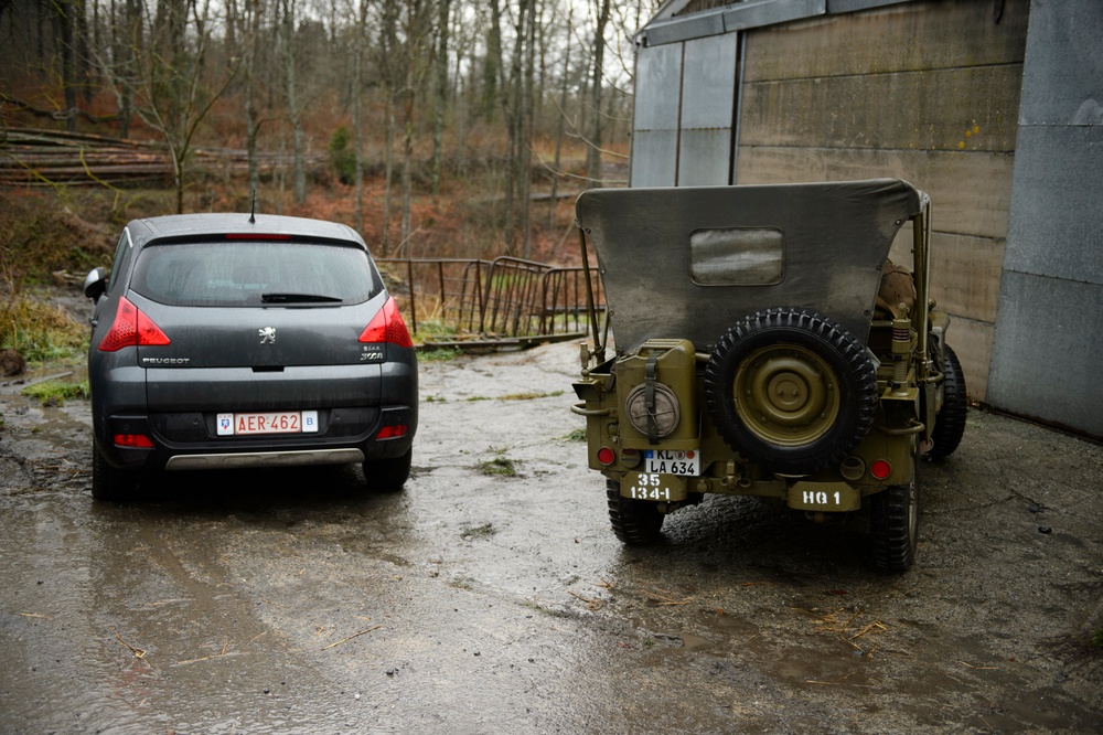 Visitors experience history in Bastogne