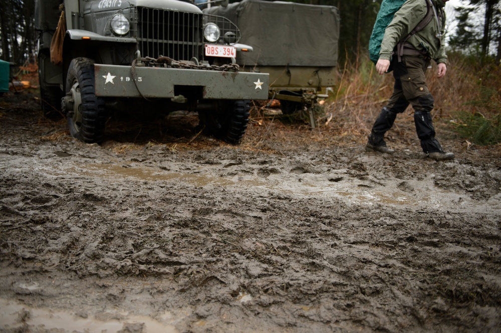 Visitors experience history in Bastogne