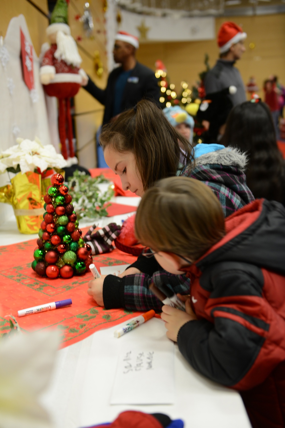 Siblings write to Santa