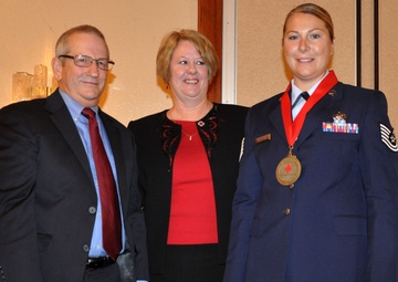 Deployed McConnell Reservist honored as Red Cross Hero