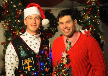 ‘Mustangs’ host Christmas party, build family morale