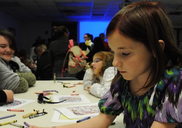 ‘Mustangs’ host Christmas party, build family morale