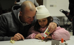 ‘Mustangs’ host Christmas party, build family morale