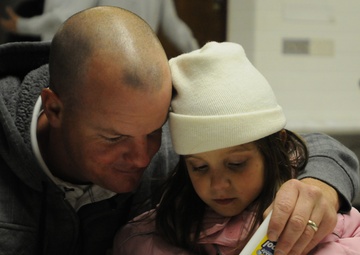 ‘Mustangs’ host Christmas party, build family morale