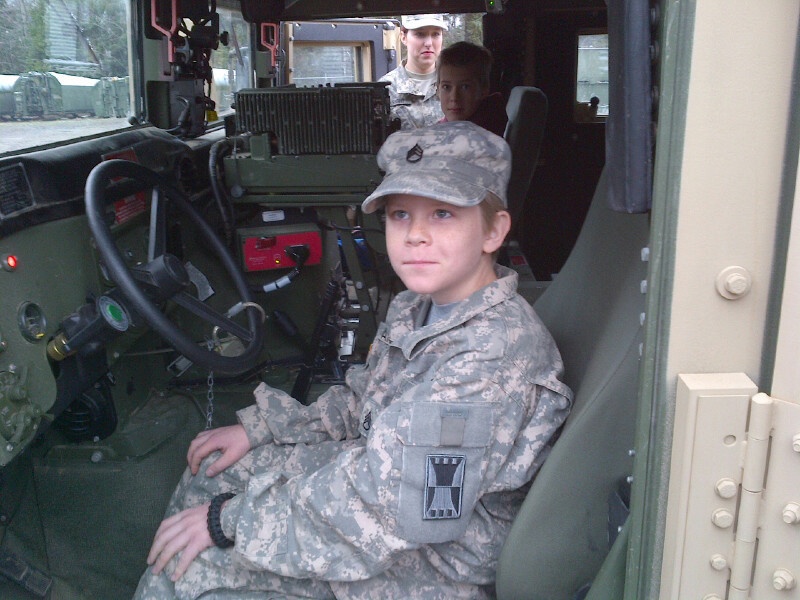 The army's youngest soldier