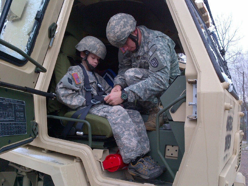 The army's youngest soldier